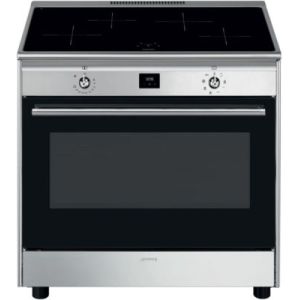 Image : Piano de cuisson induction SMEG CG90CIXT