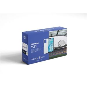 Image : Pack Smartphone Vivo Y21 64Go Bleu + Coque et Ring