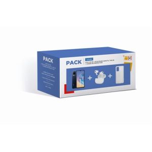 Image : Pack Smartphone Vivo V21 128Go Bleu Nuit 5G + ecouteurs Vivo TWS 2e Blanc