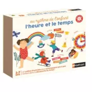 Jeu Nathan Au rythme de l'enfant L'heure et le temps 31165