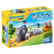 Playmobil 1.2.3 Train d'animaux 70405