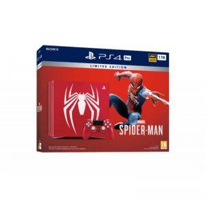 Image : Ps4 Pro Rouge 1To Ed. Limitee + Marvel's Spider-man