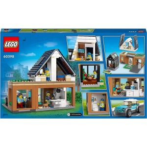 Image : LEGO City 60398 Maison Familiale et Voiture electrique