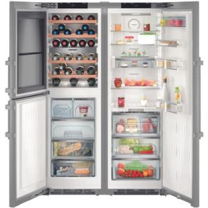 Image : Refrigerateur Americain LIEBHERR SBSes8496-21 BioFresh