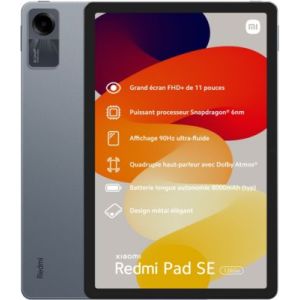 Image : Tablette XIAOMI Redmi Pad SE Noir 128Go