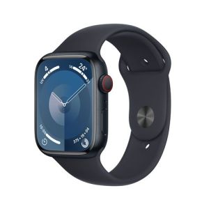 Image : Apple Watch Series 9 GPS + Cellular 45 mm minuit M/L MRMD3QF/A