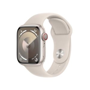 Image : Apple Watch Series 9 GPS + Cellular 41 mm Stellaire M/L MRHP3QF/A