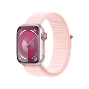 Image : Apple Watch Series 9 GPS + Cellular 41 mm Rose MRJ13QF/A