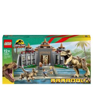 Image : LEGO Jurassic World 76961 Le centre des visiteurs L’attaque du T. rex et du velociraptor