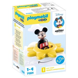 Image : Playmobil 1.2.3 71321 Mickey et Toupie soleil