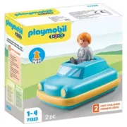 Playmobil 1.2.3. 71323 Enfant avec voiture