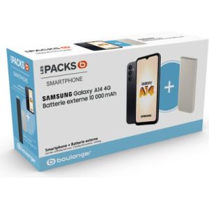 Image : Pack SAMSUNG A14 64Go + Powerbank 10000mAh
