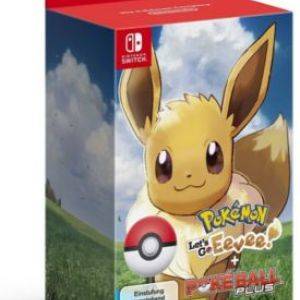 Image : Pokemon Let's Go evoli + Pokeball Plus Nintendo Switch