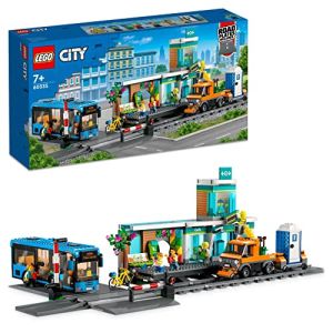 Image : LEGO 60335 City La Gare: Aventure Urbaine avec Bus