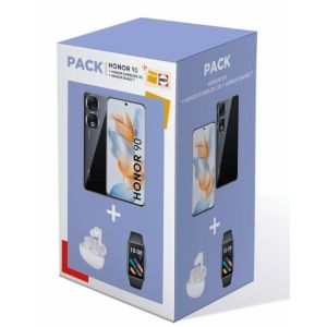 Image : Pack Honor 90 512 Go Noir minuit + Earbuds X5 + Band 7