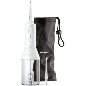 Image : Hydropulseur PHILIPS HX3826/31 Power Flosser sans fil Blanc