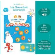 Album Suzanne et Gaston decouvrent les 5 sens Lunii