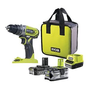 Image : RYOBI R18PD2-242S Perceuse-Visseuse a Percussion