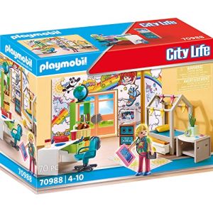 Playmobil 70202 Garage Automobile - City Life - avec Un Personnage