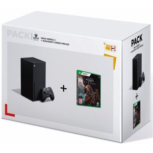 Image : Pack Console Xbox Series X Noir + Assassin's Creed Mirage Xbox