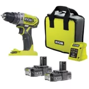 RYOBI R18PD2-220S Perceuse-visseuse sans fil