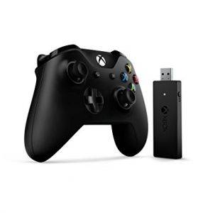 Image : Manette Xbox One avec Adaptateur sans Fil pour PC