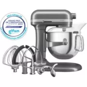 KITCHENAID 5KSM70SHXEMS gris etain Robot patissier