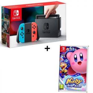 Image : Pack Nintendo Switch Neon + Kirby Star Allies