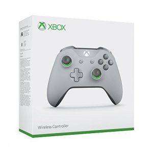 Image : Manette sans fil pour Xbox One gris/vert