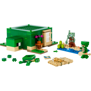 Image : LEGO 21254 Minecraft  La maison de la plage de la tortue