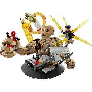 Image : LEGO 76280 Marvel Spider-Man contre l'Homme-Sable: la bataille finale