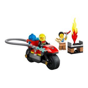 Image : LEGO 60410 City La moto d'intervention rapide des pompiers