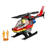 LEGO 60411 City L'helicoptere de secours des pompiers