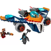 LEGO 76278 Marvel Le vaisseau spatial de Rocket contre Ronan