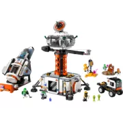 LEGO 60434 City La station spatiale et la base de lancement de fusees