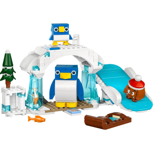 Image : LEGO 71430 Super Mario Ensemble d'extension Aventure dans la neige pour la famille Pingouin
