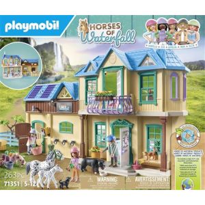 Image : Playmobil 71351 Ranch de la cascade Le club d'equitation
