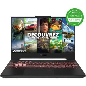 Image : PC ASUS TUF Gaming A15 15 6' RTX 3070Ti 8Go - AMD Ryzen 7 6800HS