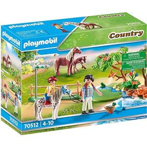 Image : Playmobil 70512 Randonneurs et Animaux- Country