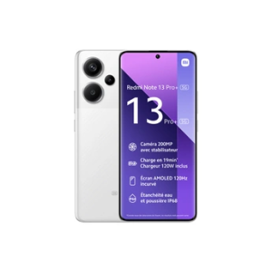 Image : Xiaomi Redmi Note 13 Pro+ 256Go Blanc 5G