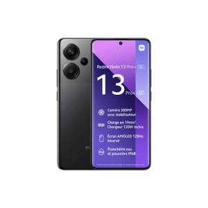 Image : Xiaomi Redmi Note 13 Pro+ 256Go Noir 5G