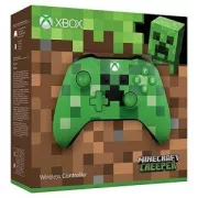 Manette Minecraft Creeper sans fil pour Xbox One
