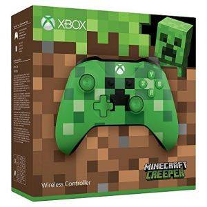 Image : Manette Minecraft Creeper sans fil pour Xbox One