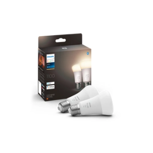 Image : Ampoules connectees Philips Hue pack de 2 ampoules White standard E27 75W
