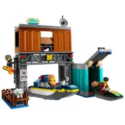 LEGO 60417 Le hors-bord de la police et la cachette des voleurs City