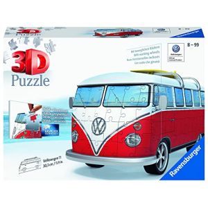 Image : Puzzle 3D Vehicules - Combi T1 Volkswagen Ravensburger