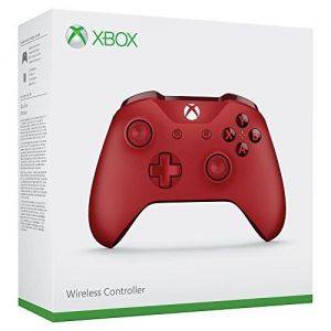 Image : Manette Xbox One rouge MICROSOFT