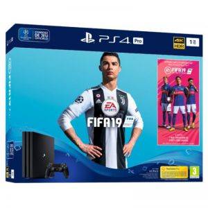 Image : Pack PS4 Pro 1 To Noir + FIFA 19 Standard Edition
