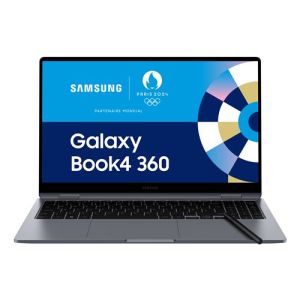 Image : Samsung Galaxy Book4 360 15.6'  16/512 Go SSD Gris - NP750QGK-KG1FR