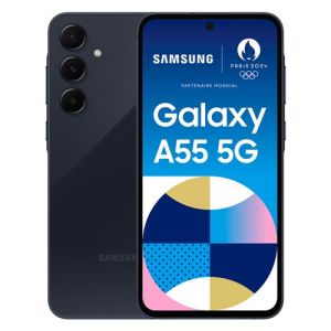Image : Samsung Galaxy A55 256 Go Bleu nuit